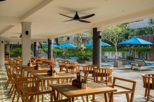 Restaurace v ubytování Dialoog Seminyak