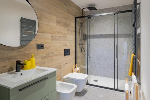 Bilik mandi di Loft Pineta Dannunziana