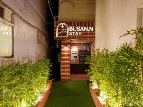 Zahrada ubytování Busan NSTAY Hotel