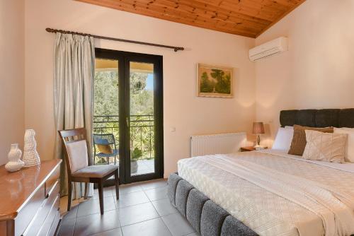 Cama o camas de una habitación en Vivian's Villa - Endless View