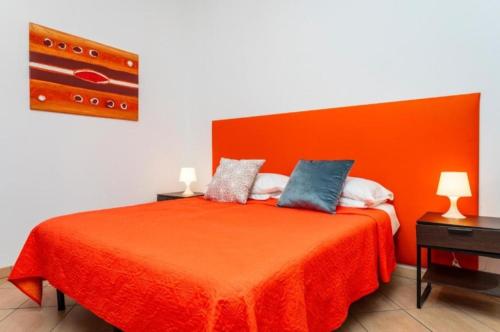 Ένα ή περισσότερα κρεβάτια σε δωμάτιο στο CASA Morgan Holidays in Sicily