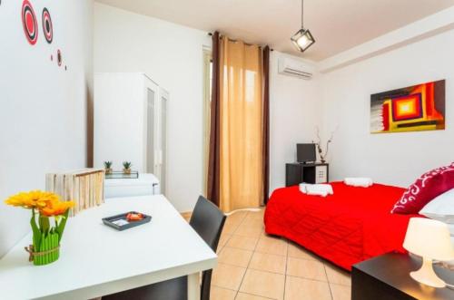 Ένα ή περισσότερα κρεβάτια σε δωμάτιο στο CASA Morgan Holidays in Sicily