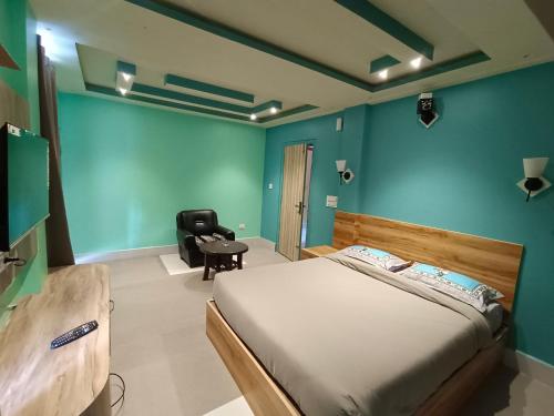 Ένα ή περισσότερα κρεβάτια σε δωμάτιο στο La Haven Guest House