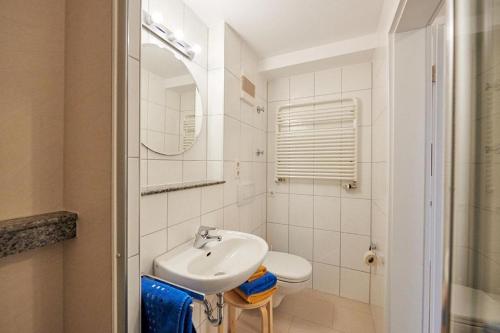 Koupelna v ubytování Gästehaus Schiff