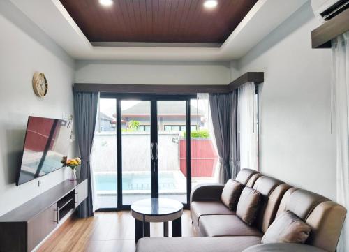 Μια τηλεόραση ή/και κέντρο ψυχαγωγίας στο Arterra Haven Aonang Krabi