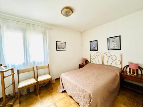Posteľ alebo postele v izbe v ubytovaní Global Immo 3278 PLATJA