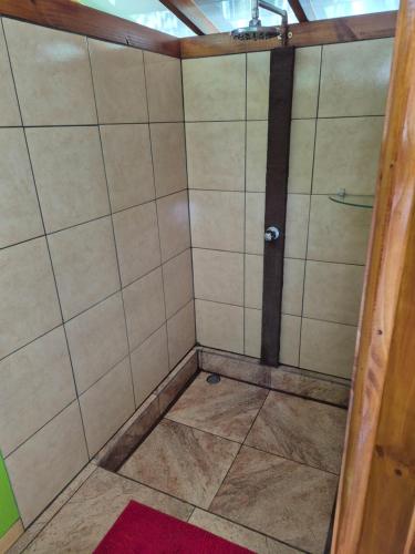 Koupelna v ubytování Centro Ananda Tipi