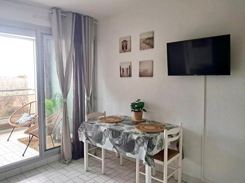 044 - L' Equateur Studio Cabine 4pers - 150m Plage