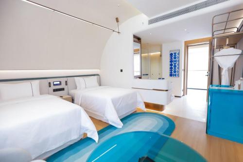 Yee Hotelにあるベッド