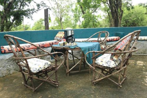 Μπαλκόνι ή βεράντα στο Double G Luxury Camp