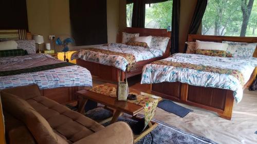 Ένα ή περισσότερα κρεβάτια σε δωμάτιο στο Double G Luxury Camp