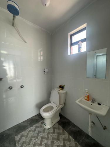 Koupelna v ubytování Ecostay Studio 304