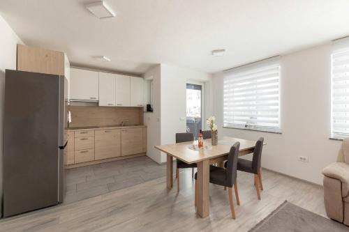 Dapur atau dapur kecil di Perfect Place Apartments