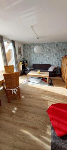 Χώρος καθιστικού στο Ferienwohnung in Radeberg bei Dresden