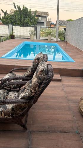 Kolam renang di atau dekat dengan Casa Um Sonho de Verão