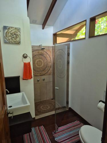 Vannituba majutusasutuses Centro Ananda