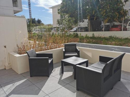 Charmant duplex à Montpellier pour 4 personnes, wifi, parking et tramway