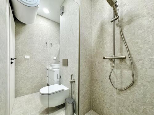 Bilik mandi di Eleve Residences Sofia