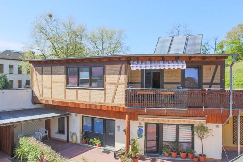 Bygningen som lejligheden ligger i