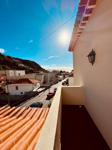 a view from the balcony of a building at VALE MAR Guest in Ribeira Brava