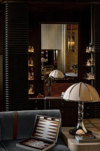 Χώρος καθιστικού στο Orient Express La Minerva