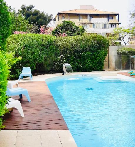 Beau Studio Prado Plage Parc Piscine Stade