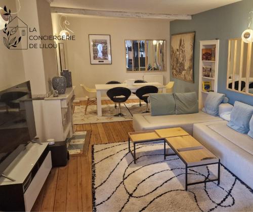 Hypercentre - suite parentale et grande terrasse