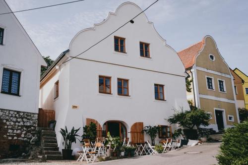 Budova, kde se bed and breakfast nachází