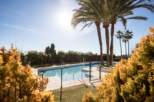 2 Estudios en La Romana Playa, uno con vista parcial mar y otro vista a la piscina
