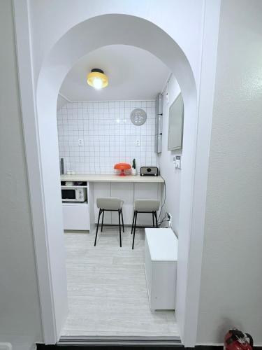 Cucina o angolo cottura di GreeneStay Sindang DDP Seoul