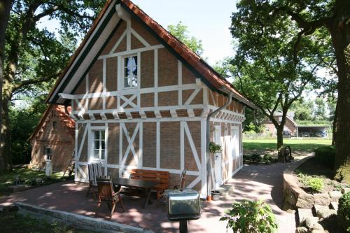 Κήπος έξω από το Ferienhaus Erhorn, E-Bike, Bettwäsche und Handtücher zubuchbar