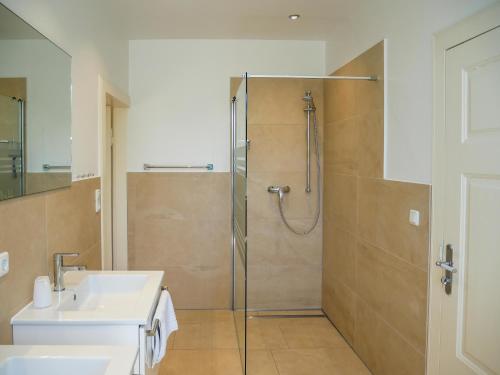 Koupelna v ubytování Wohnung Bauernhaus 1