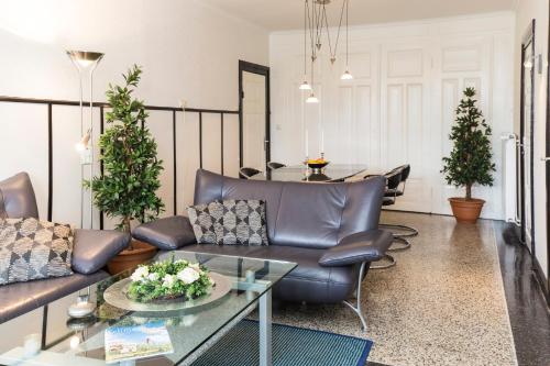 Posezení v ubytování Wohnung Bauernhaus 1