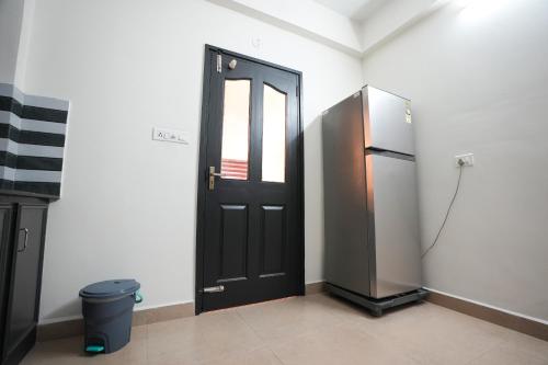 Kuchyň nebo kuchyňský kout v ubytování Centur Apartments