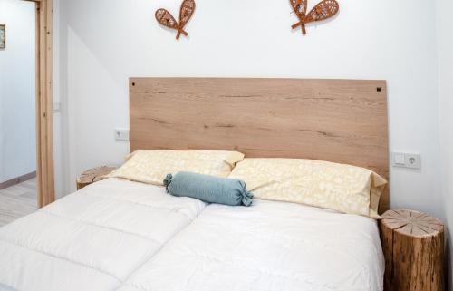 Postel nebo postele na pokoji v ubytování Casa Joana - Apartamento La Colomina