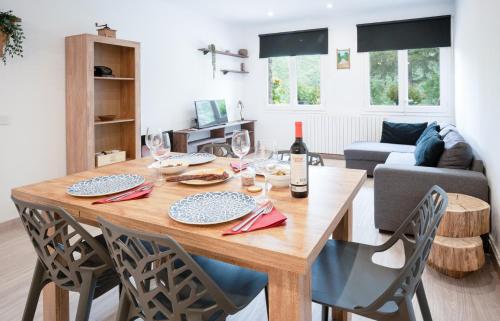 Posezení v ubytování Casa Joana - Apartamento La Colomina