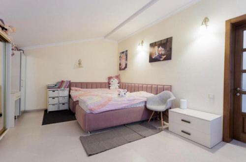 Postel nebo postele na pokoji v ubytování Starvilla