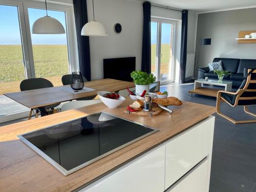 Χώρος καθιστικού στο Ferienhaus Westwind FH5
