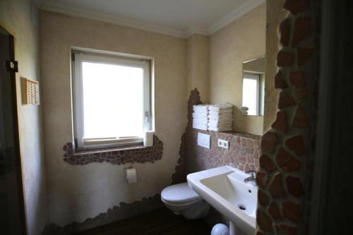 Koupelna v ubytování Ferienhaus Easy Holiday am Ritzhagen ehem Heinrichs