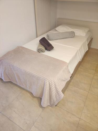Katil atau katil-katil dalam bilik di Apartamento Galea