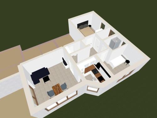 a rendering of a tiny house at Haus Malea in Todtnauberg