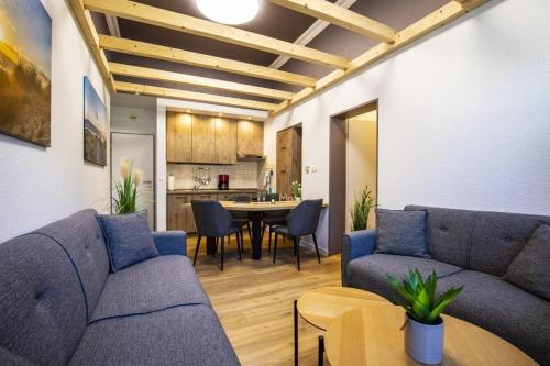 Η κουζίνα ή μικρή κουζίνα στο Treibholz im Wikingerhof