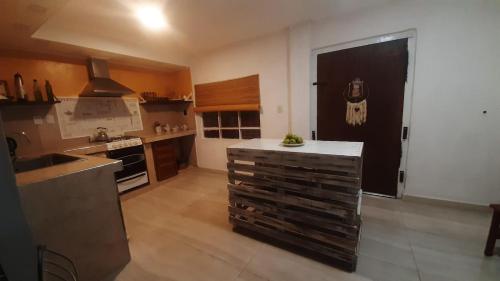 Η κουζίνα ή μικρή κουζίνα στο Casa Alpino "Mis Viejos"