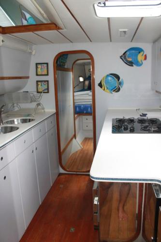 Cuina o zona de cuina de Night onboard