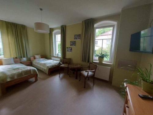 Postel nebo postele na pokoji v ubytování Villa Lebensart Comfortable holiday residence