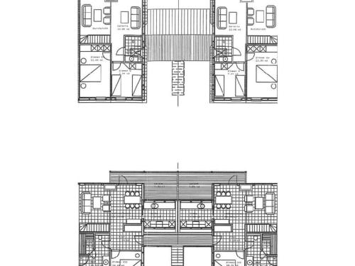 a floor plan of the proposed redevelopment of a building at Captain's cabin Comfortable holiday residence in Greetsiel