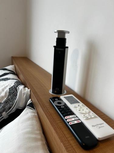 Postel nebo postele na pokoji v ubytování Apartamento Completo na Amazônia próx Orla
