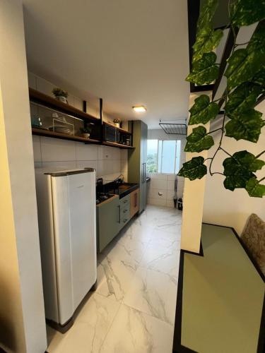 Kuchyň nebo kuchyňský kout v ubytování Apartamento Completo na Amazônia próx Orla