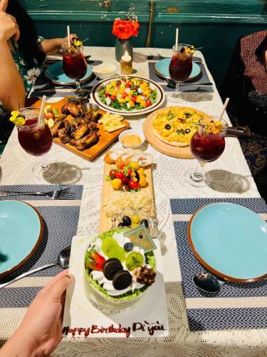Comida en la villa o alrededores