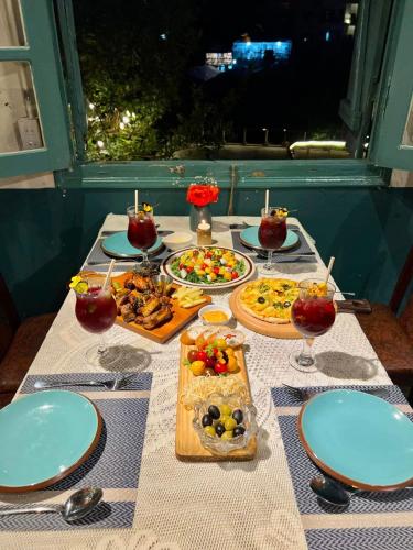 Comida en la villa o alrededores